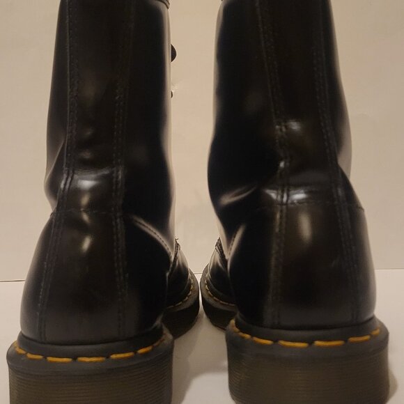The Original Doc Martens Air Wair 1460 W Black Combat Style Boots US 8 - Picture 8 of 10
